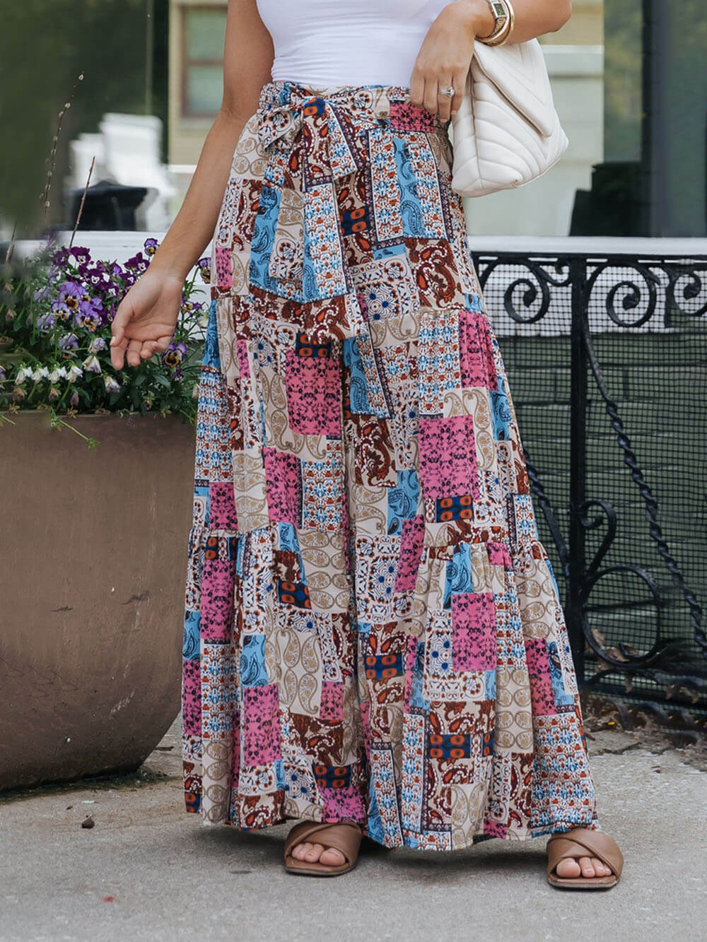 Bohemian High Waist Pants