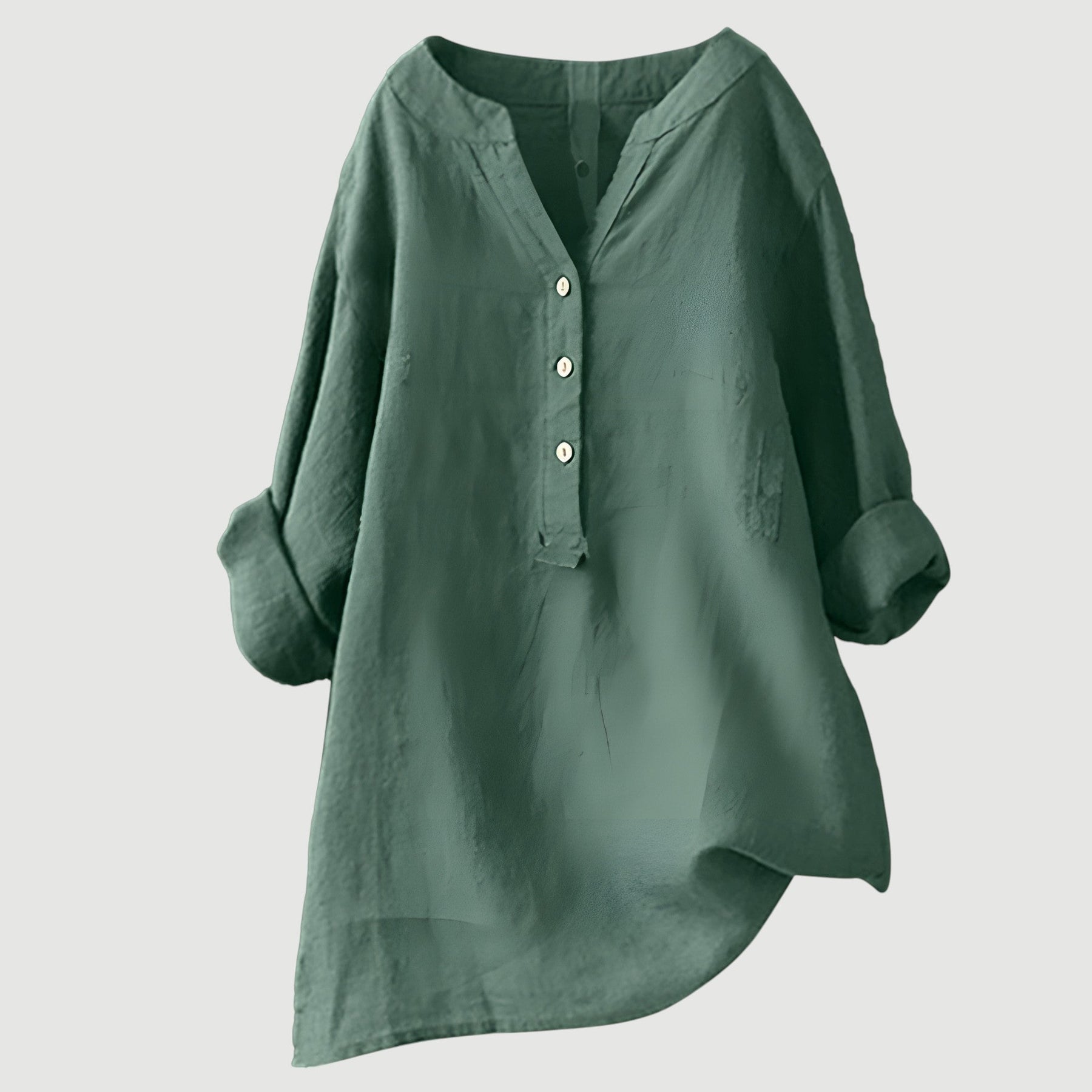 SCARLETT | Relaxed Button-Down Blouse with Effortless Everyday Style